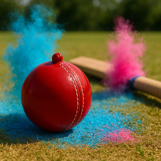 Gender Reveal Cricket Ball