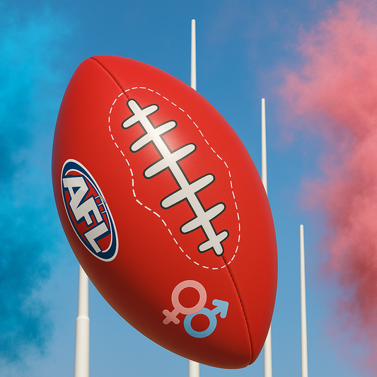 Gender Reveal AFL Ball