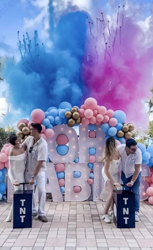 Hire Gender Reveal TNT Machine Blasters (VIC ONLY)