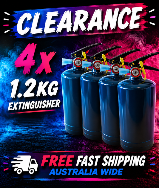 📢BUNDLE - 4x Extreme Extinguishers (1.2kg ea) 🧯🧯🧯🧯 + FREE SHIPPING 📦