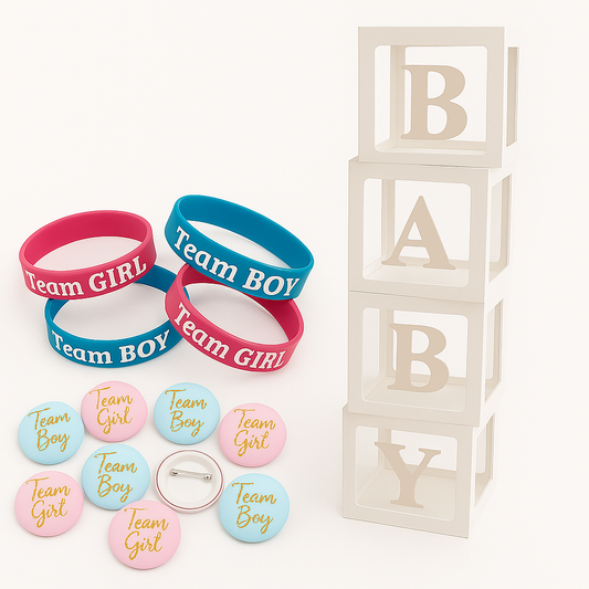 BUNDLE - Baby Shower Props 74 Pcs 🎁