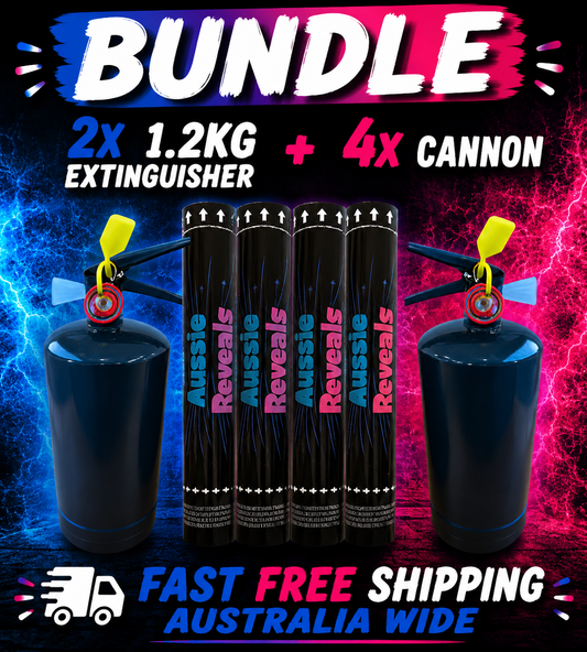 📢 BUNDLE - 2x EXTREME Extinguishers, 4x Cannon + FREE SHIPPING 📦